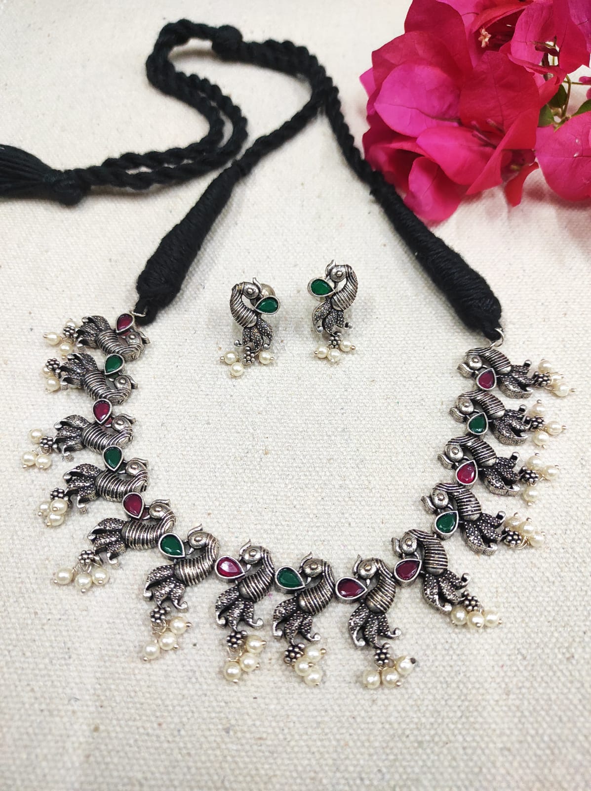 Oxidised Neckpiece