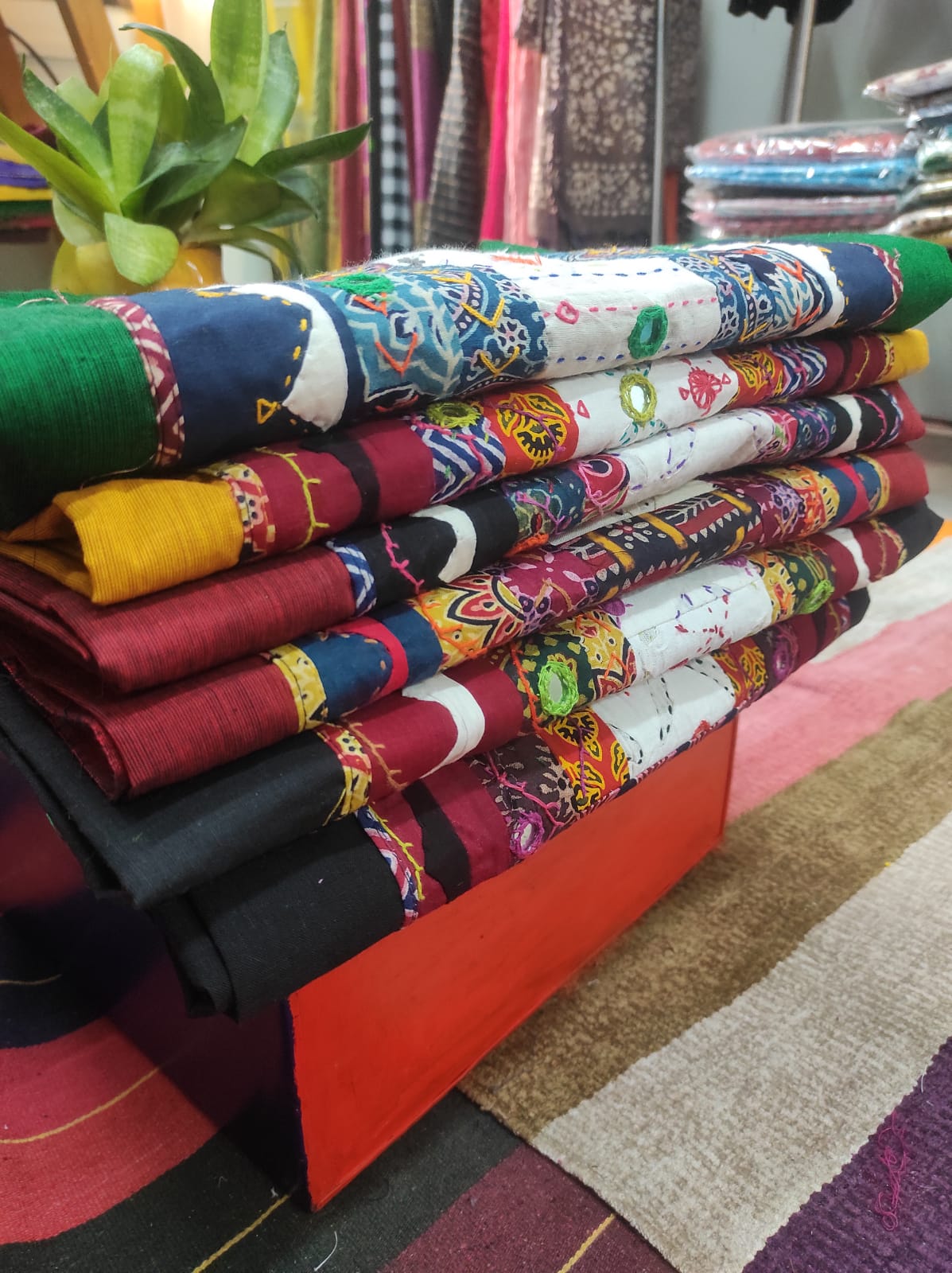 Handcrafted Kurti Fabric