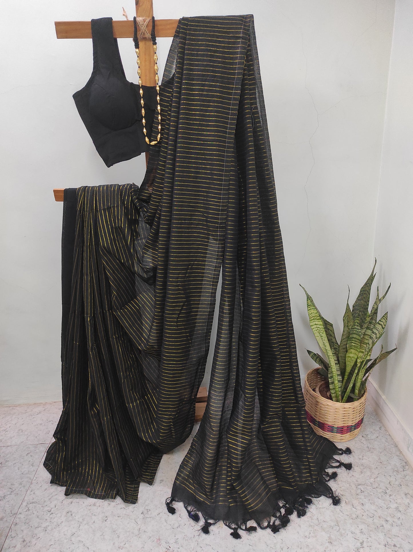 Khadi cotton saree