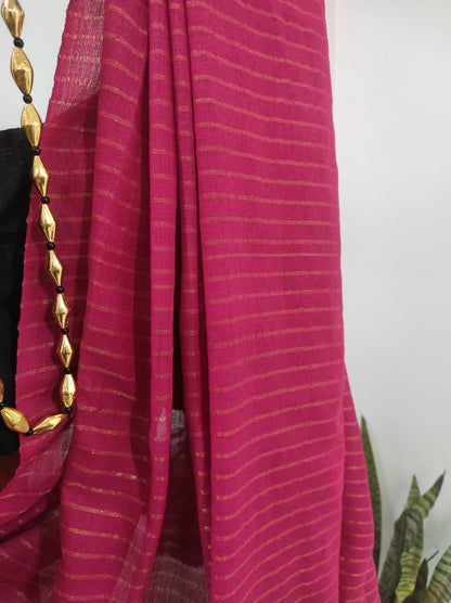 Khadi cotton saree