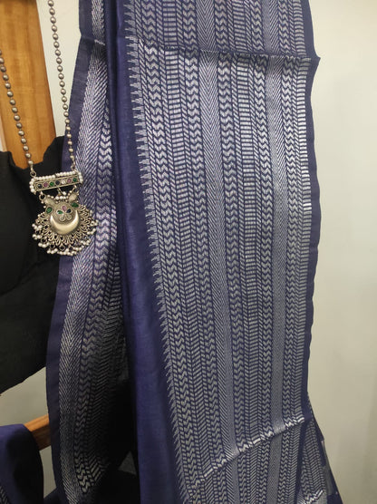 Cotton silk jari border saree