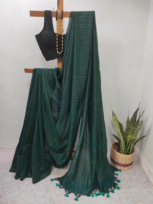 Khadi cotton saree