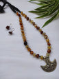Tumble beads neckpiece