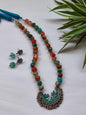 Tumble beads neckpiece