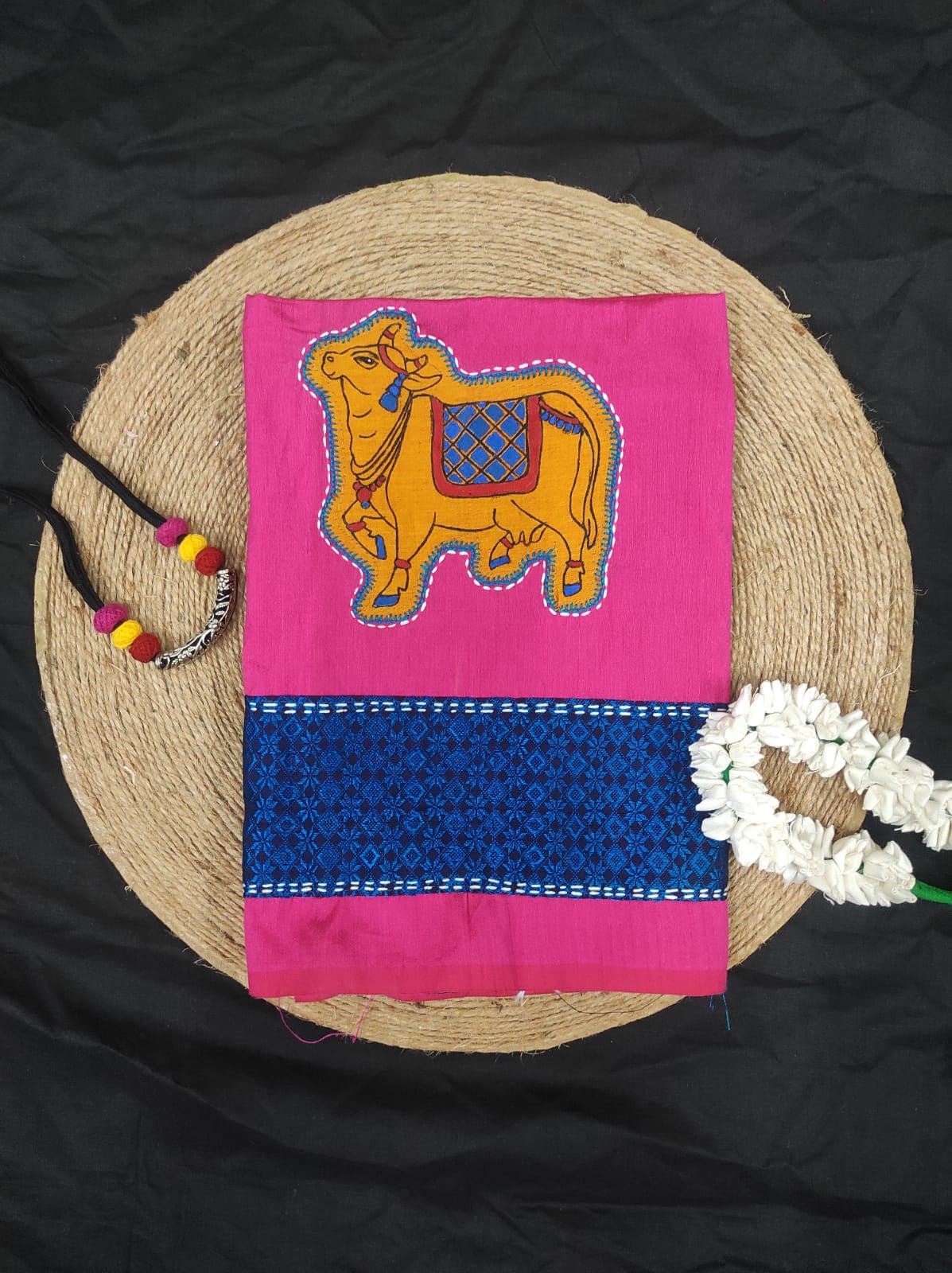 Handcrafted blouse fabric