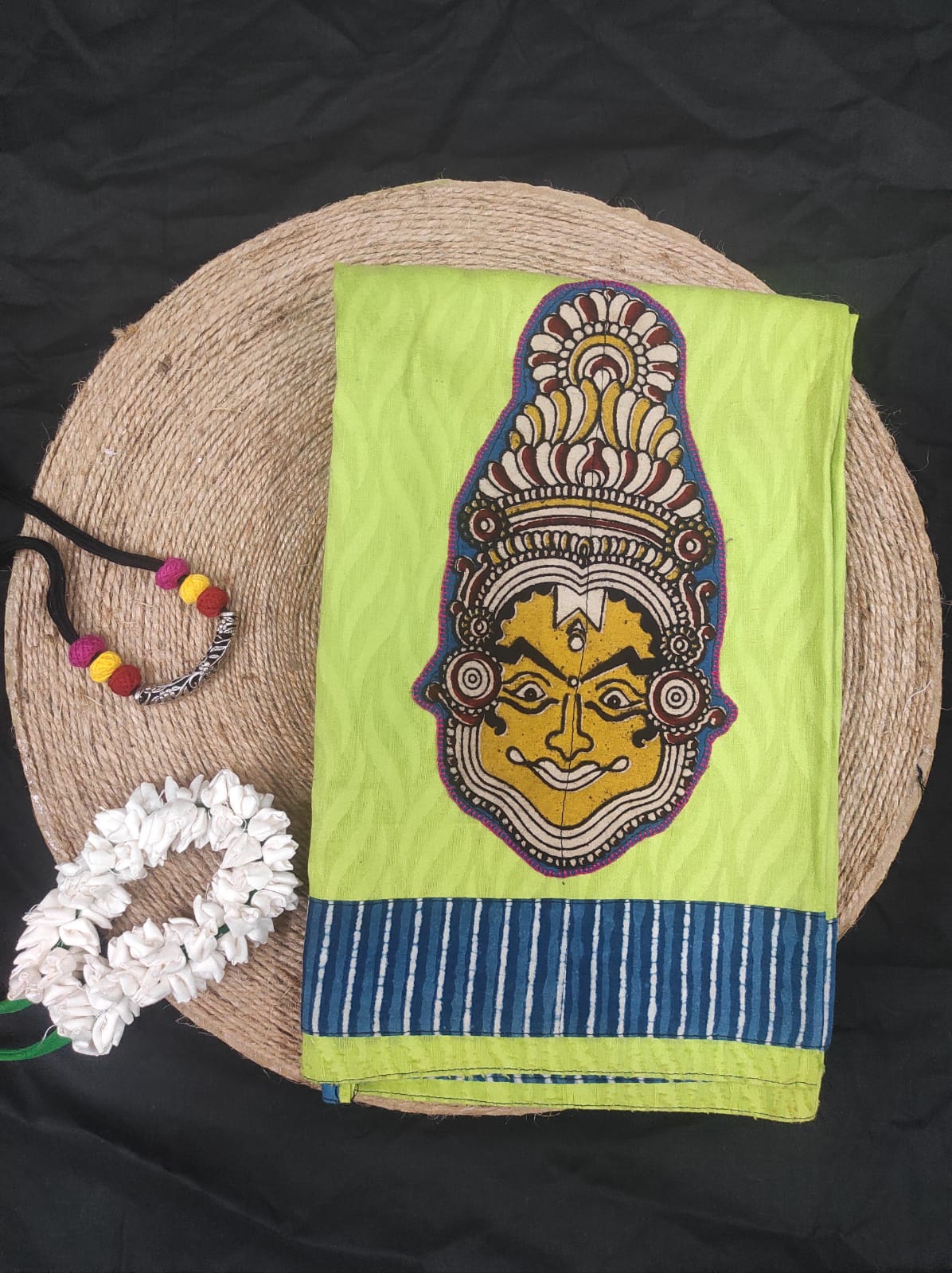 Handcrafted blouse fabric