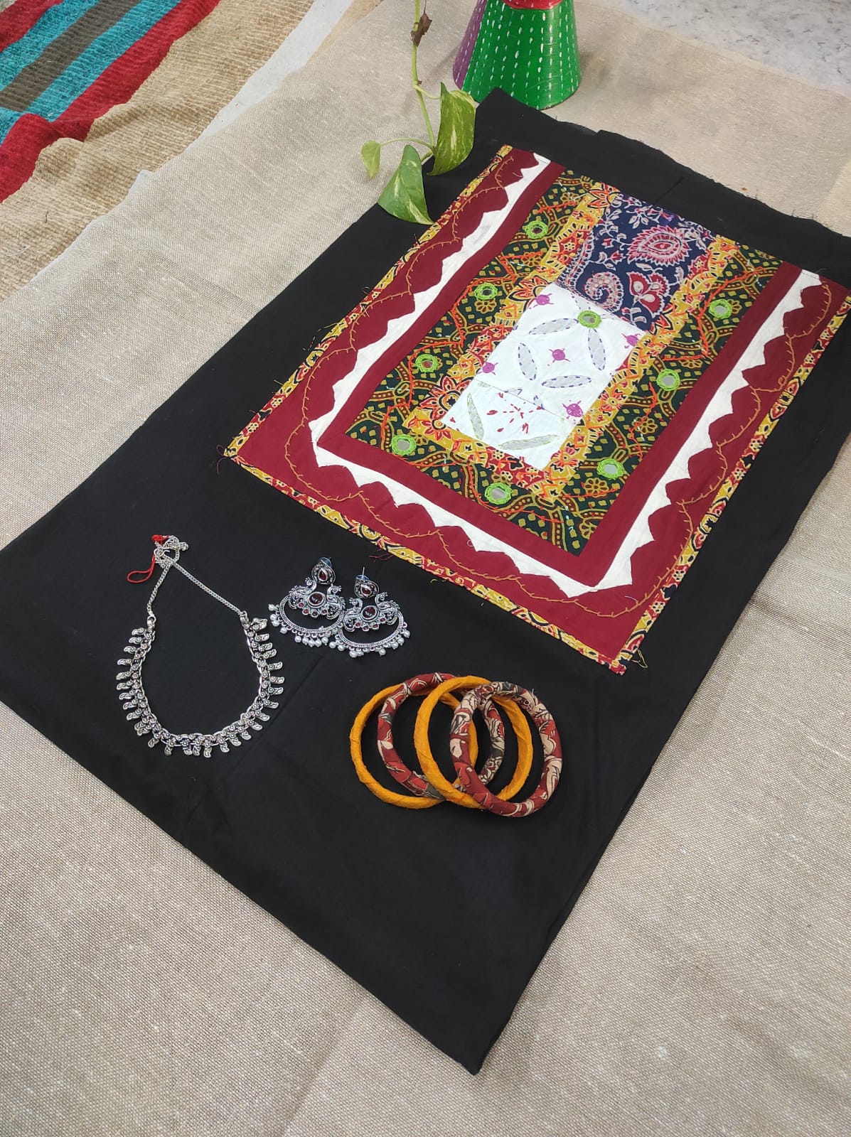 Handcrafted Kurti Fabric
