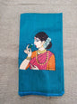 Handpainted blouse fabrics