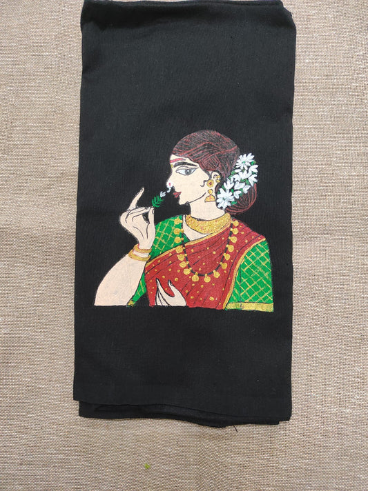 Handpainted blouse fabrics