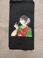 Handpainted blouse fabrics