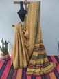 Hand block print saree