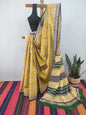 Hand block print saree